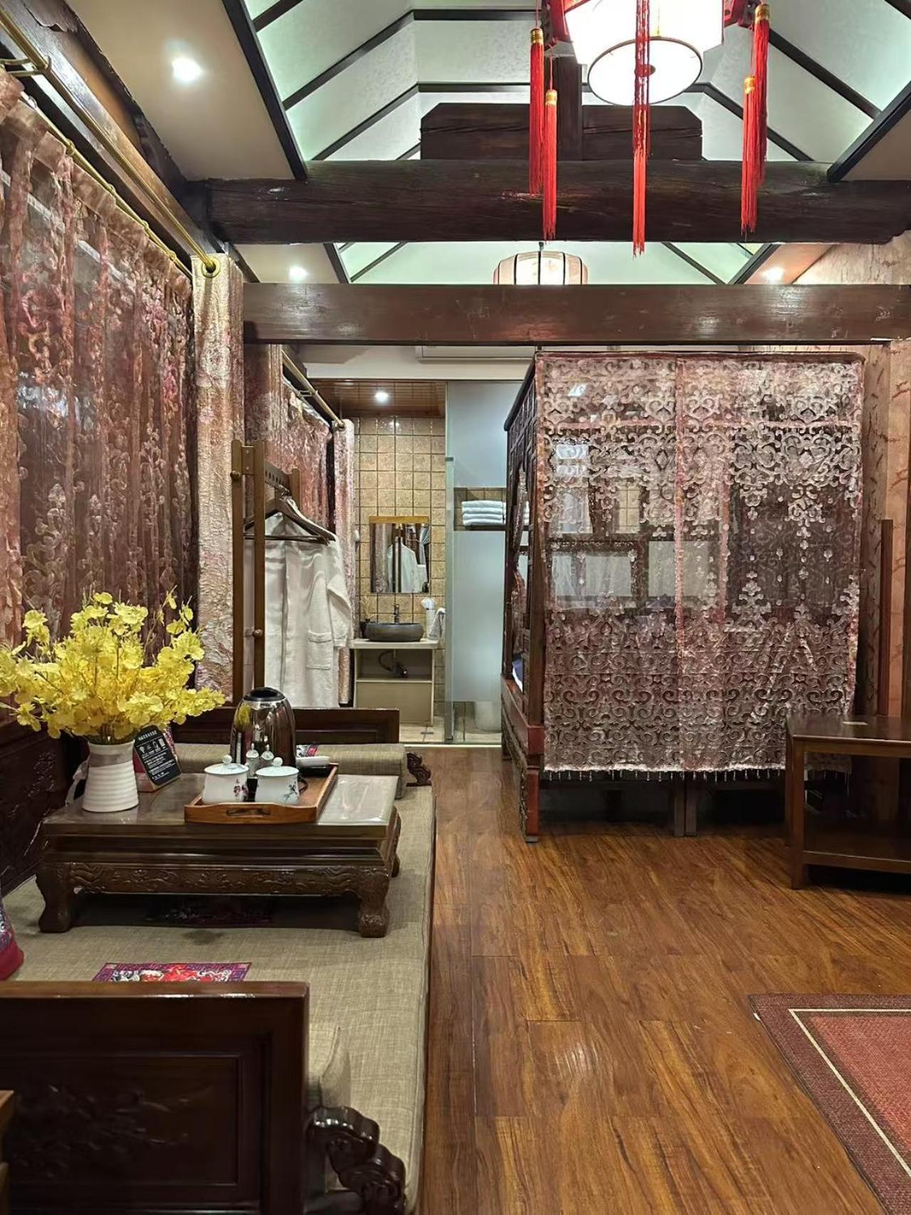 Pingyao Hongjingyuanguesthouse Buitenkant foto