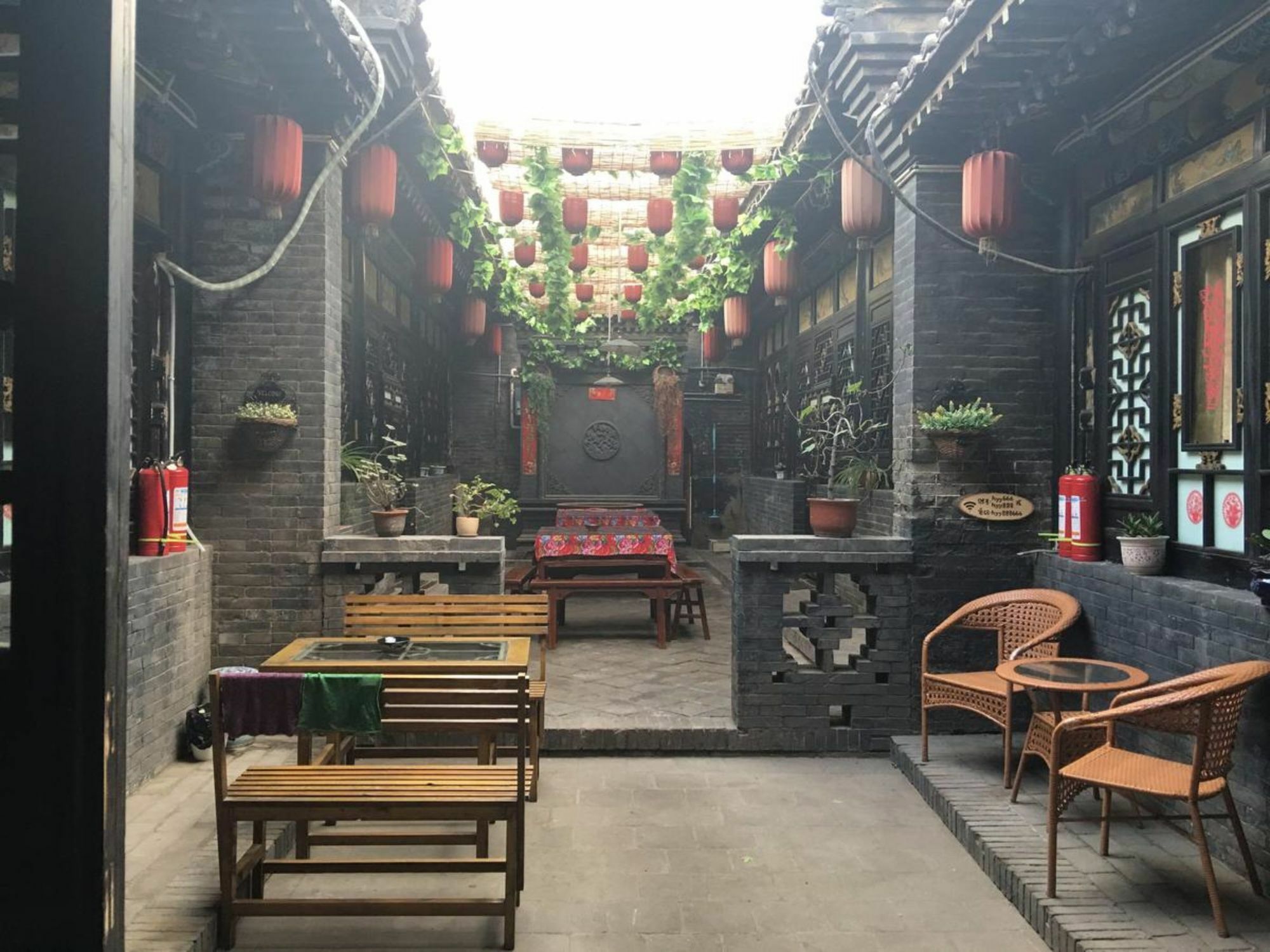 Pingyao Hongjingyuanguesthouse Buitenkant foto